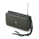 T&G TG282 Portable Bluetooth Speakers with Flashlight, Support TF Card / FM / 3.5mm AUX / U Disk / Hands-free Call(Green) - 1