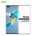 For Huawei Mate 40 MOFI 9H 3D Explosion Proof Hot Bending Full Screen Covered Tempered Glass Film(Black) - 1