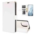 For Xiaomi Mi 11 R64 Texture Single Horizontal Flip Protective Case with Holder & Card Slots & Wallet& Photo Frame(White) - 1