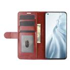 For Xiaomi Mi 11 R64 Texture Single Horizontal Flip Protective Case with Holder & Card Slots & Wallet& Photo Frame(Brown) - 5