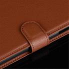 For Xiaomi Mi 11 Litchi Texture Horizontal Flip Protective Case with Holder & Card Slots & Wallet(Brown) - 9