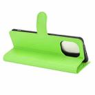 For Xiaomi Mi 11 Litchi Texture Horizontal Flip Protective Case with Holder & Card Slots & Wallet(Green) - 6