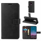 For Nokia 5.4 Retro Calf Pattern Buckle Horizontal Flip Leather Case with Holder & Card Slots & Wallet(Black) - 1