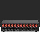 B042 4-in 2-out Power Amplifier Sound Switcher Loudspeaker Switch Distributor, 300W Per Channel Lossless Sound Quality - 12