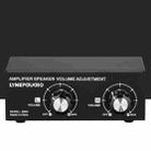 B050  Passive Speaker Volume Adjustment Controller,  Left And Right Channel Independent Volume Adjustment, 150W Per Channel - 9