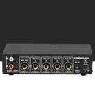 B054 4-Channel Microphone Mixer Support Stereo Output With Reverb Treble And Bass Adjustment, USB 5V Power Supply, US Plug - 9