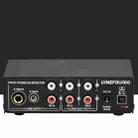 3-Channel Mixer Front Stereo Amplifier High / Mid / Bass Adjuster, USB 5V Power Supply, US Plug - 6