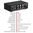 3-Channel Mixer Front Stereo Amplifier High / Mid / Bass Adjuster, USB 5V Power Supply, US Plug - 9