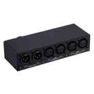 2-In 1-Out XLR Switcher Fully Balanced Passive Pre-Active Speaker Lossless Volume Control Switcher - 5