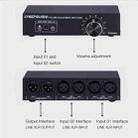 2-In 1-Out XLR Switcher Fully Balanced Passive Pre-Active Speaker Lossless Volume Control Switcher - 11