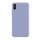 Ultra-thin Liquid Silicone All-inclusive Mobile Phone Case Environmentally Friendly Material Can Be Washed Mobile Phone Case For IPhone XR(Gray) - 1