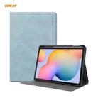 ENKAY ENK-8025 Cow Texture PU Leather + TPU Smart Case with Pen Slot for Samsung Galaxy Tab S6 Lite P610 / P615 / Tab S6 Lite 2022 / P613 / P619(Sky Blue) - 1