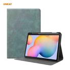 ENKAY ENK-8025 Cow Texture PU Leather + TPU Smart Case with Pen Slot for Samsung Galaxy Tab S6 Lite P610 / P615 / Tab S6 Lite 2022 / P613 / P619(Green) - 1