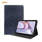 For Samsung Galaxy Tab A7 10.4 T500 / T505 2020 / 2022 ENKAY Cow Texture TPU Leather Smart Case(Dark Blue) - 1