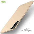 For Samsung Galaxy S21 5G MOFI Frosted PC Ultra-thin Hard Case(Gold) - 1