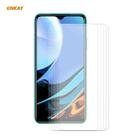 For Xiaomi Redmi 9T 5 PCS ENKAY Hat-Prince 0.26mm 9H 2.5D Curved Edge Tempered Glass Film - 1