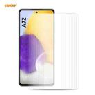 For Samsung Galaxy A72 5G / 4G 10pcs ENKAY Hat-Prince 0.26mm 9H 2.5D Curved Edge Tempered Glass Film - 1