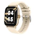 DW11 1.63 inch Color Screen Smart Watch IP67 Waterproof,Support Bluetooth Call/Heart Rate Monitoring/Blood Pressure Monitoring/Blood Oxygen Monitoring/Sleep Monitoring(Gold) - 1