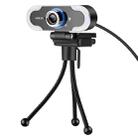 C13 1080P High-Definition Touch 3-level Brightness Web Camera Fill Light Camera Live Webcast Webcam with Tripod - 1