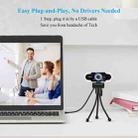 C13 1080P High-Definition Touch 3-level Brightness Web Camera Fill Light Camera Live Webcast Webcam with Tripod - 7