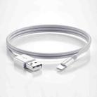 XJ-51 3A USB to 8 Pin Fast Charging Cable for iPhone 12 Series, Length: 1m - 1