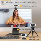 C10 2K HD Without Distortion 360 Degrees Rotate Three-speed Fill Light USB Free Drive Webcams, Built-in Clear Sound Microphone - 13