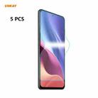 For Xiaomi Redmi K40 / K40 Pro / K40 Pro+ 5 PCS ENKAY Hat-Prince 0.1mm 3D Full Screen Protector Explosion-proof Hydrogel Film - 1
