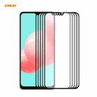For Samsung Galaxy A32 5G 5 PCS ENKAY Hat-Prince Full Glue 0.26mm 9H 2.5D Tempered Glass Full Coverage Film - 1