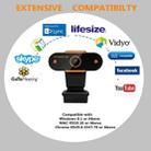 312 1080P HD USB 2.0 PC Desktop Camera Webcam with Mic, Cable Length: about 1.3m, Configuration:with Tripod - 6