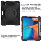 PC + Silicone Shockproof Combination Case with 360 Degree Rotating Holder & Handle & Shoulder Strap & Pen Slot For iPad Air 2022 / 2020 10.9(Dark Blue+Blue) - 7