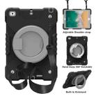 PC + Silicone Shockproof Combination Case with 360 Degree Rotating Holder & Handle & Shoulder Strap For iPad 9.7 (2017 / 2018) / Air & Air 2 / Pro 9.7 (Black+Gray) - 1