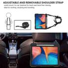 For iPad Pro 11 (2018/2020) PC + Silicone Shockproof Combination Tablet Case with 360 Degree Rotating Holder & Handle & Shoulder Strap(Black+Black) - 5