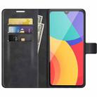 For Alcatel 1L 2021 Retro Calf Pattern Buckle Horizontal Flip Leather Case with Holder & Card Slots & Wallet(Black) - 3