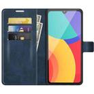 For Alcatel 1L 2021 Retro Calf Pattern Buckle Horizontal Flip Leather Case with Holder & Card Slots & Wallet(Blue) - 3