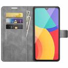For Alcatel 1L 2021 Retro Calf Pattern Buckle Horizontal Flip Leather Case with Holder & Card Slots & Wallet(Grey) - 3