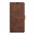 For Alcatel 1L 2021 Retro Calf Pattern Buckle Horizontal Flip Leather Case with Holder & Card Slots & Wallet(Dark Brown) - 2