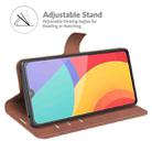 For Alcatel 1L 2021 Retro Calf Pattern Buckle Horizontal Flip Leather Case with Holder & Card Slots & Wallet(Light Brown) - 4