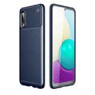 For Samsung  Galaxy Xcover 5 Carbon Fiber Texture Shockproof TPU Case(Blue) - 1