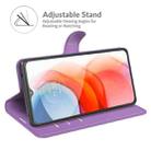 For Motorola Moto G Play(2021) Litchi Texture Horizontal Flip Protective Case with Holder & Card Slots & Wallet(Purple) - 4