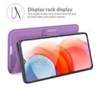 For Motorola Moto G Play(2021) Litchi Texture Horizontal Flip Protective Case with Holder & Card Slots & Wallet(Purple) - 5