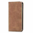 Retro Skin Feel Business Magnetic Horizontal Flip Leather Case with Holder & Card Slots & Wallet & Photo Frame For Huawei Nova 8 Pro(Brown) - 2