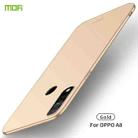 For OPPO A8 MOFI Frosted PC Ultra-thin Hard Case(Gold) - 1