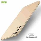 For OPPO Realme X7 MOFI Frosted PC Ultra-thin Hard Case(Gold) - 1