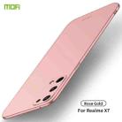 For OPPO Realme X7 MOFI Frosted PC Ultra-thin Hard Case(Rose Gold) - 1