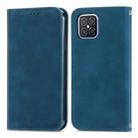For Huawei Nova 8 SE Retro Skin Feel Business Magnetic Horizontal Flip Leather Case with Holder & Card Slots & Wallet & Photo Frame(Blue) - 1