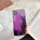 For iPhone 12 Watercolor TPU Soft Shockproof Protective Case(Berry Color) - 1