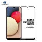For Samsung Galaxy A02s (US Version) PINWUYO 9H 2.5D Full Screen Tempered Glass Film(Black) - 1