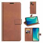 For ZTE Blade A7S 2020 Retro Calf Pattern Buckle Horizontal Flip Leather Case with Holder & Card Slots & Wallet(Light Brown) - 1