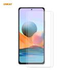 For Redmi Note 10 Pro / Note 10 Pro Max 2 PCS ENKAY Hat-Prince 0.26mm 9H 2.5D Curved Edge Tempered Glass Film - 1