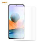 For Redmi Note 10 Pro / Note 10 Pro Max 10 PCS ENKAY Hat-Prince 0.26mm 9H 2.5D Curved Edge Tempered Glass Film - 1